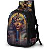 WECECE Zainetto Pharaoh of Egypt Ragazzi Scuola Media Borsa Scolastica Egyptian Pharaoh Studentesse 12-15 Anni Cartella per Libri Laptop, Backpack Tempo Libero Regalo Studenti
