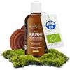 BEAUVITAL Bio Reishi Ganoderma estratto liquido, Ganoderma lucidum altamente concentrato per doppia estrazione in glicerolo, 100 ml
