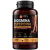 I.B.L TRADE Diosmina Esperidina Micronizzata 240 Capsule Vegetali | Alto Dosaggio con Bromelina, Centella, Rusco, Vite Rossa e Vitamina B2 | Formula Premium