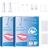 SUMCNU 2 set di cemento dentale permanente professionale per riempire i denti mancanti, riparare gli spazi tra i denti, coprire difetti dentali e modellare corone temporanee