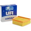 UFI Filters, Filtro Aria 30.A52.00 | per Ricambio, Adatto a Auto, Applicabile su Diversi Modelli Ford EcoSport, Fiesta, KA +, Puma, Tourneo e Transit