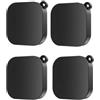 Generico Compatibile con la copertura protettiva for lenti in silicone GoPro Hero 9-13 | Il morbido cappuccio in silicone protegge l'obiettivo da polvere, impronte digitali e piccoli urti(4PACK)