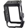 Generico Compatibile Con La Gabbia A Sgancio Rapido DJI Osmo Action3 4 | Porte integrate for scarpa e treppiede for collegare accessori for la registrazione di vlog(Upgrade Cage)