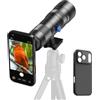 APEXEL Obiettivo zoom 20-60X con custodia integrata per iPhone 17 Pro - Teleobiettivo zoom professionale