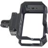 Generico Compatibile Con La Gabbia A Sgancio Rapido DJI Osmo Action3 4 | Porte integrate for scarpa e treppiede for collegare accessori for la registrazione di vlog(Upgrade Set)