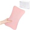 vocheer Piccoli cuscini per dormire, 28 x 18 cm, da viaggio, mini cuscino per collo, polso, zona lombare e ginocchio, per animali domestici, in cotone, lavabile in lavatrice, rosa, 1 pezzo