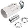 sourcing map Portalampada in plastica con attacco E14, 23 x 55 mm, con dado filettato M10, per lampadina E14, confezione da 6