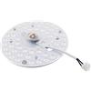 McShine - Kit di conversione modulo LED per plafoniere e applique | Supporto magnetico, Ø 18 cm, 24 W, 2400 lm, 3000 K