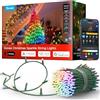 Govee Christmas Sparkle String Lights, Luci RGBWIC da 20M con 250 LEDs | Decorazioni Natalizie per Interni, Oltre 140 Modalità di Scena, Controllo APP Intelligente con Alexa