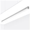 Oktaplex lighting Oktaplex Riga luce LED sottopensile estensibile 84 cm | 1270 lm e 12,7 W, 4000 K bianco neutro su 230 V, finitura bianca con interruttore e collegamento estensibile