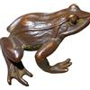 ESTINTENG Antica collezione varie puro rame solido rana ornamenti tea pet rana ornamenti da tavolo - rana maschio