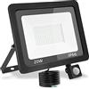 treoir Faretto con Sensore di Movimento 20W, Faro LED da Esterno 2000LM,6000K IP66