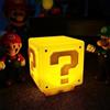 Gobesty 3D Icon Light Luci Notturne, Lampada Cubo, Quadrata in Mattoni Può Suonare Camera da Letto, Lampada da Scrivania per Bambini Camera da Letto, Giocattolo Notturno per Bambini