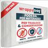 Wrappybag Custodia Materasso Plastica - Sacco Trasloco e Stoccaggio 70x140