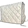 WAMJ AQDY Copri Motore Condizionatore Esterno, Copertura Condizionatore Esterno, Tessuto Oxford Impermeabile e Resistente, Protezione Solare, Protezione per Tutte le Stagioni(72x26x55cm(28.4x10.2x21.7in))