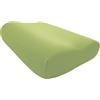 Edda Lux Federa adatta al Tempur Original cuscino S, M, L e XL, 50 x 31 cm, in morbido jersey di 100% cotone per guanciali da collo, Olivo