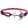 Tom Hope BRACCIALE ARTIC BLUE ANCORA TOM HOPE - M - TM0022