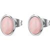 Brosway Orecchini Donna, Orecchini a Lobo in Acciaio e Pietre Naturali | Collezione ESSENTIAL - BNL146