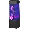 Generic Lampada Lava a LED con Luce Simulata di Luce Notturna Colorata per Acquario con USB, per L'arredamento 'home Office (Colore assortito)