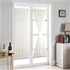 ele ELEOPTION French - Tenda per porta a vela, elegante, per interni, decorazione per la casa, romantica, tenda per finestra, porta a bastone, tasche per asta in alto in basso, 1 pannello (64 x 102