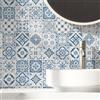 RE-COVERTILES Adesivi Piastrelle Cucina Bagno in PVC 10 Pz 20x20 cm PS00104