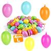 com-four® 48 uova pasquali da appendere 4 cm - decorazione in sei tonalità pastello - uova decorative per rami e composizioni di Pasqua