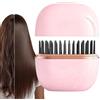 Generico Spazzola per lisciare i capelli senza fili - Piastra per capelli portatile da 8 cm | Pettine riscaldato, mini pettine lisciante per donne, ragazze, signore, viaggiatori, professionisti impegnati, spos