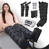 LQJHDM Pressoterapia Gambe e Addome, Macchine Stivali Pressoterapia Professionale Per Casa, 6 Camere Massaggiatore Stivali, 0-30 Min, 30-240 Mmhg Regolabili (gambe+addome+braccia, XL)