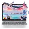 HP Omnibook 5 - Computer portatile AI Touch 2025, 32 GB LPDDR5xRAM, SSD da 2 TB, AMD Ryzen AI 7 350-2K (1920 x 1200), retroilluminato, fotocamera FHD, Win 11 Pro, caricabatterie