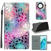 SIENIANLINE Cover per Honor X9A 5G / Magic5 Lite custodia portafoglio Colorato | Chiusura magnetica, Scomparti carte, Funzione supporto, Pelle PU flip cover per Honor Magic5 Lite