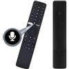 Junbyuhu Nuovo XMRM-19 Telecomando Vocale Bluetooth Adatto per Xiaomi MI P1 3243 55 Android Smart TV, Q1 75 LED TV, per L32M6-6AEU L43M6-6AEU L50M6-6AEU L55M6-6AEU L75M6-ESG