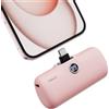 iWALK Caricatore Portatile 4800mAh USB-C, Power Bank Ricarica Rapida PD, 20W Petit Batteria Esterna Compatibile con iPhone 16/16 Plus/15 Pro/15 Pro Max/iPad/AirPods Andriod Phone Samsung