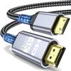 ZEENVIC Cavo Mini HDMI to HDMI 2m, 4K@60Hz 2K@120Hz 18Gbps Mini HDMI to HDMI con HDR UHD ARC HDCP Compatibile con Fotocamera, Raspberry Pi Zero, Proiettore, Monitor, Laptop, HDTV