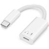 Seminer Adattatore da Lighting a USB C Supporto Audio Line Control per iPhone 16/15 Pro Max Plus, iPad Air/Pro/Mini, Non per la Ricarica/Trasferimento Dati