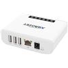 Xiiaozet Server USB wireless e server di stampa condividono dispositivi USB (stampante, scanner o più) tramite LAN tramite Ethernet o rete WiFi. Facile installazione compatibile con Windows Mac