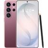 ULUCAN Smartphone S26 Ultra 5G versione globale, 16 GB di RAM, 1 TB di ROM, Snapdragon 8 gen3 (12 core), telefono cellulare con schermo intero HD originale da 7,3 pollici con stilo esterno,Rose Gold-1TB