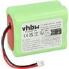 vhbw batteria compatibile con Ape Labs LightCan SE, LightCan, LightCan V2 faro LED, lampada a batteria ricaricabile (2200mAh, 7,2V, NiMH)