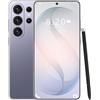 ULUCAN Smartphone S26 Ultra 5G versione globale, 16 GB di RAM, 1 TB di ROM, Snapdragon 8 gen3 (12 core), telefono cellulare con schermo intero HD originale da 7,3 pollici con stilo esterno,Blue-1TB