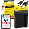 PATONA Slim Caricabatterie USB-C per Canon BP-807/808/809/819/820/827/828