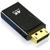 JIEYUCHU Adattatore Displayport a HDMI 4K, Adattatore Displayport Maschio a HDMI Femmina Supporto Audio 4K 1080P, per HDTV, Monitor, Proiettori, Portatili e Altri