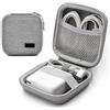 CERFFOOL Mini borsa portaoggetti per caricatore MacBook Air/Pro custodia rigida antiurto per batteria, cavo e disco rigido, chiavetta USB portatile, custodia di protezione (grigio)