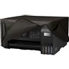 kwmobile Copertina Antipolvere Compatibile con Epson EcoTank ET-2820 / ET-2810/2870 / 2880/2861 / 2862 - Copri Stampante - Copertura Protettiva - Fodera in Grigio Scuro