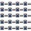 RUNCCI-YUN 20pcs connettore micro usb, Micro USB a DIP 5 Pin Adattatore Board 2,54 mm Pitch Tipo B Convertitore Femmina per Alimentazione USB fai da te Design Breadboard