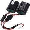 akku-net Batteria al litio per Tyco PG9901 tipo di spina, 3,6 V al litio