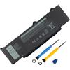 K KYUER R73TC DR02P Batteria per Dell Latitude 3340 3440 3540 3550 5440 5450 5540