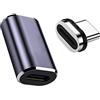 xiwai 40 Gbps USB 4 tipo C maschio a femmina spina diritta 100 W dati di potenza 8 K adattatore video spina magnetica per telefono portatile
