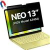 Arisase Pellicola protettiva magnetica rimovibile per MacBook Neo