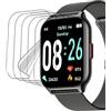 SRSRROP 5pcs Pellicola idrogel per ZOSKVEE P95 2,01，Smart Watch Trasparente TPU Pellicole flessibile，HD Clear Hydrogel autoreparante film，anti-graffio protettore gel
