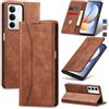 Jasonyu Cover per Realme C71/C75/14x, Portafoglio PU Pelle, Marrone | Flip Libro, Slot Porta Carte, Magnetica, Funzione Supporto, TPU Antiurto Custodia