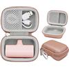 khanka Custodia per iWALK/Veger Batteria 4800/4500/3350/5000mAh,Rosa